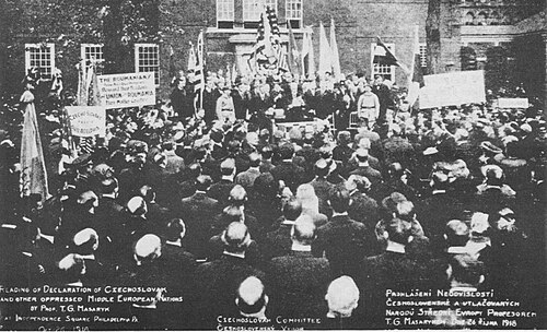 Czechoslovak declaration of independence